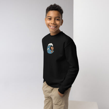 Surfer Wave Kids Sweatshirt
